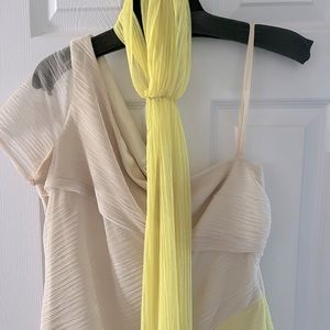 BCBG Mini prom dress with sash!